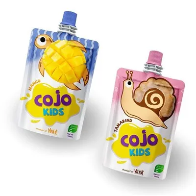 Θήκες με στόμιο πουρέ φρούτων