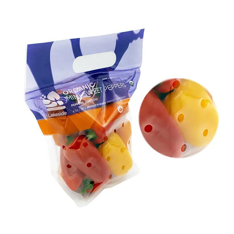 Τσάντα φρούτων και λαχανικών με τρύπες