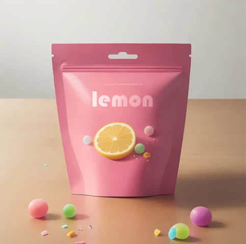 Δημοφιλή πλαστική θήκη τροφίμων με φερμουάρ Πλαστική θήκη προσαρμοσμένου σχεδίου Συσκευασία πλαστικές σακούλες τροφίμων